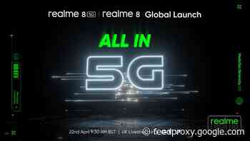Realme 8 5G is coming April 22nd