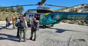 Hiker rescued from Angeles Forest with help from GPS sleuth - Los Angeles Times