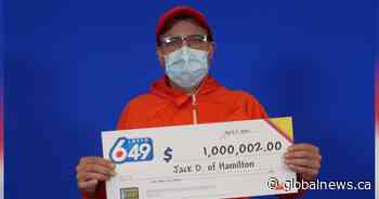Hamilton’s latest Lotto 6/49 winner thought he won a thousand, not a million - Global News