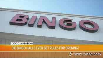 Good Question: Did bingo halls ever get rules for opening?