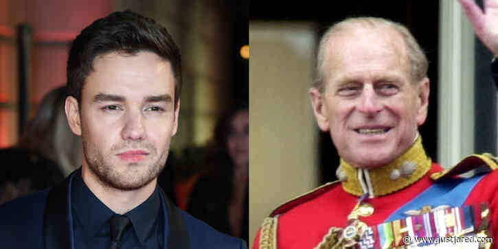 Liam Payne Shows Off the Portrait He Drew of Prince Philip!