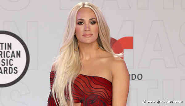Carrie Underwood Makes Her Latin AMAs Debut, Stuns on Red Carpet in Butterfly Gown!