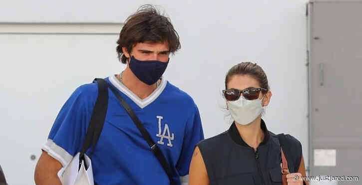 Kaia Gerber & Jacob Elordi Couple Up for an Afternoon of Shopping