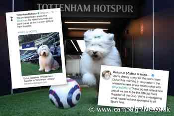 Dulux makes a dog’s dinner of Spurs sponsorship