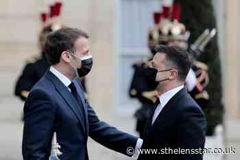 Ukraine's president visits Paris amid Russian troops deployment near border - St Helens Star