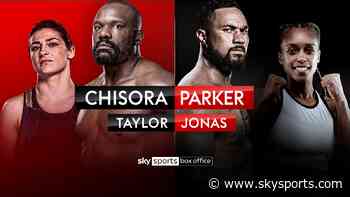 Chisora vs Parker: Booking info