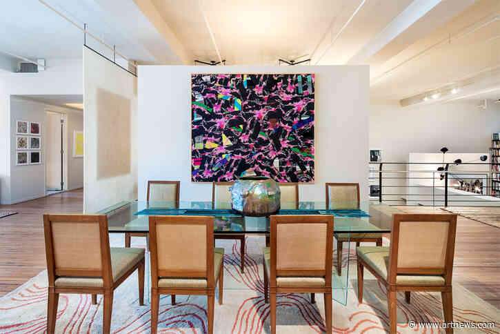 A Look at the Art in Julian Schnabel’s Former $10 M. Gramercy Park Loft