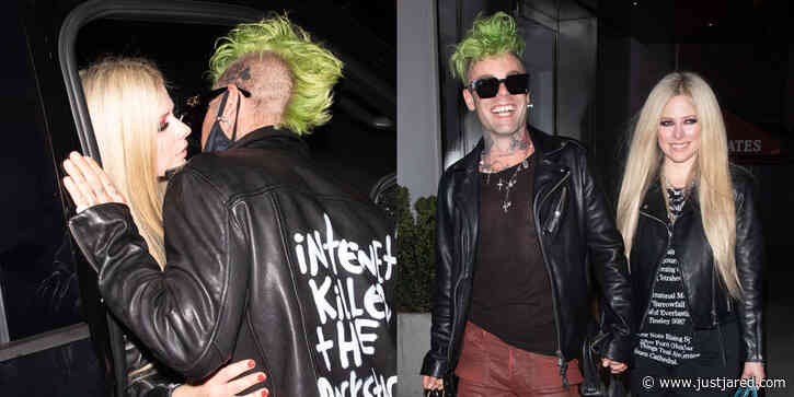 Avril Lavigne & Mod Sun Lock Lips While Out in Beverly Hills