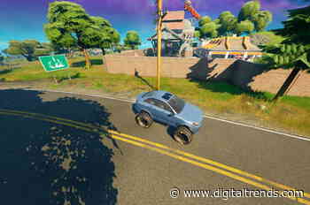 Fortnite challenge guide: Modify vehicles with off-road tires