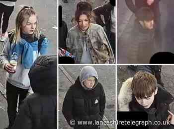 Four Burnley teenagers arrested on suspicion of affray, with five more wanted by police