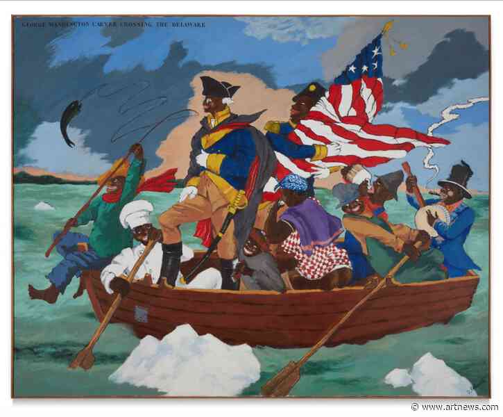 Robert Colescott Painting of George Washington Carver Set to Break Artist’s Auction Record
