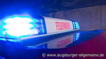 Unfall bei Geltendorf: Mann in brennendem Auto eingeklemmt