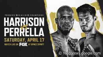 Live Stream: Tony Harrison vs  Bryant Perrella  FOX PBC Weigh In