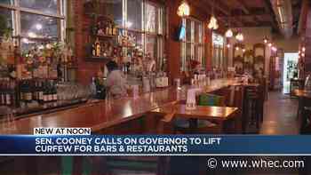 State Sen. Cooney pushing to lift bar and restaurant curfew