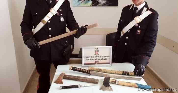 Manduria, rissa con ascia e sciabole per le strade: tre persone coinvolte, una è ricercata - Il Fatto Quotidiano