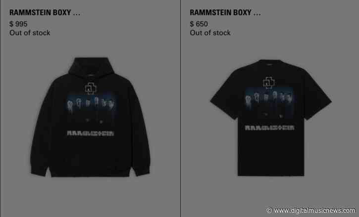 Rammstein Selling $1,000 Hoodies and More – Is Luxury Merch a Thing Now?