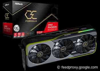 ASRock AMD Radeon RX 6900 XT OC Formula 16GB graphics card introduced