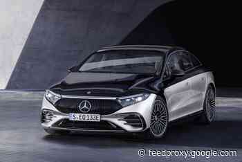 New Mercedes EQS luxury electric vehicle unveiled