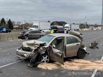 Woman, 78, killed in crash on Hwy. 401 in Toronto - Toronto Sun