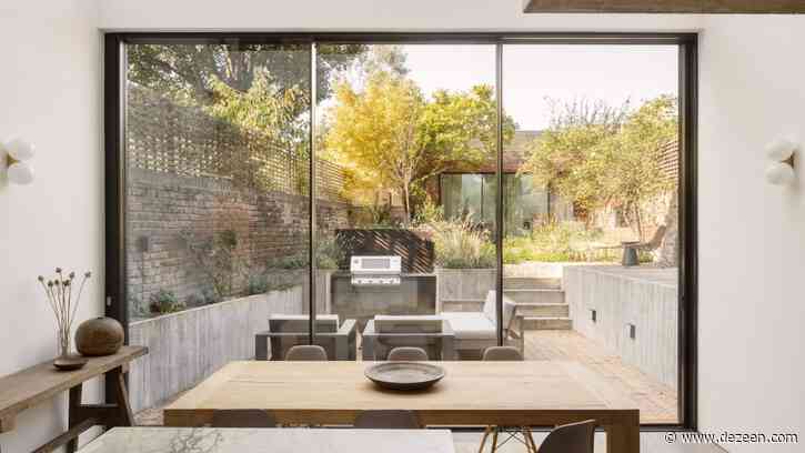 DeDraft expands east London house with weathering-steel extension