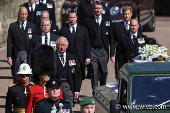 Prince Philip's funeral live updates: William, Harry stand apart