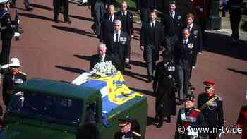 Beisetzung auf Schloss Windsor: Großbritannien trauert um Prinz Philip
