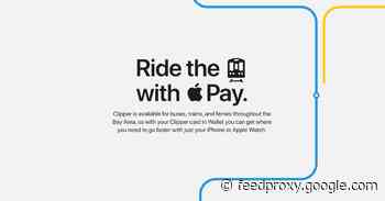 Apple Pay with Express Transit support comes to San Francisco’s Clipper card