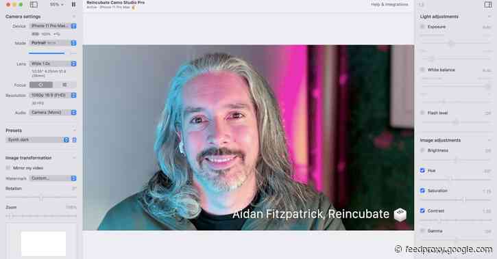 Latest Camo app update adds power user features for turning your iPhone into a Mac webcam