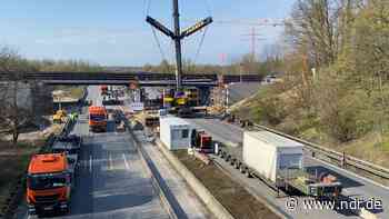 Autobahn 1 in Hamburg bis Montagmorgen gesperrt - NDR.de