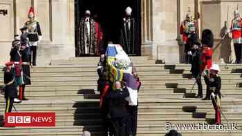 Prince Philip funeral: Pictures as Queen and nation bid farewell to the duke