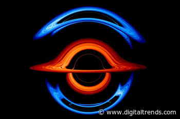 Trippy NASA video shows two black holes interacting