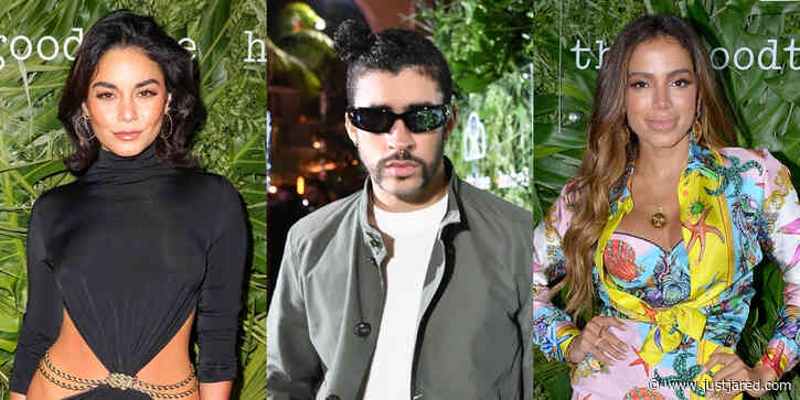 Vanessa Hudgens, Bad Bunny, Anitta, & More Attend Star-Studded Party in Miami