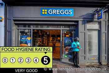 Greggs food hygiene ratings in Blackburn with Darwen revealed - Lancashire Telegraph