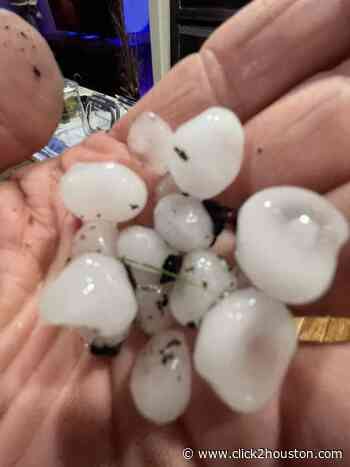 Oh, hail! 15 photos, videos that show Thursday’s hail storm near Houston - KPRC Click2Houston