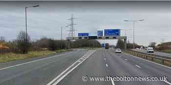 Police close section of motorway following crash on M61 - The Bolton News