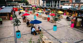 New opening date and time for Derby's huge outdoor food court - Derbyshire Live