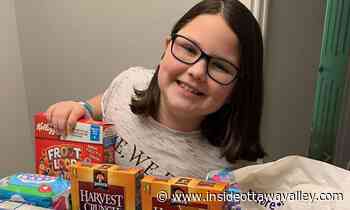 Carleton Place girl marks 10th birthday with community food bank drive Feb. 28 - Ottawa Valley News