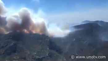 Incendio de Guadalcázar se acerca a comunidades habitadas en San Luis Potosí - Uno TV Noticias