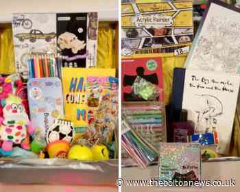 Fortalice delivers coping boxes for children