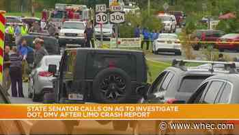 NY senator calls for an investigation into DOT, DMV relating to Schoharie limo crash