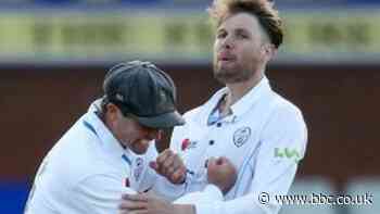 County Championship: Matt Critchley stars again as Derbyshire build a decent lead over Worcestershire