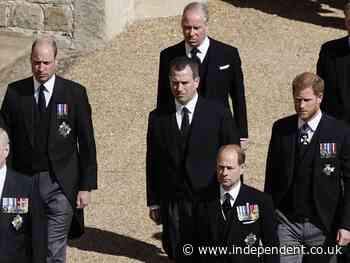 Prince William reportedly requested standing apart from Harry in Prince Philip funeral procession