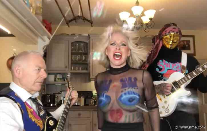Robert Fripp and Toyah Willcox take on Rolling Stones classic ‘Satisfaction’
