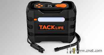 Inflate flat tires in under 5 minutes with this Tacklife air compressor for $16     - CNET