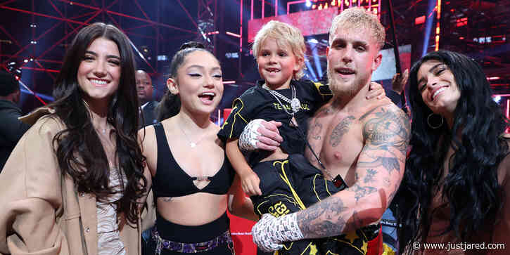 Social Media Reacts to Charli & Dixie D'Amelio Presenting Jake Paul With a Belt After Boxing Fight