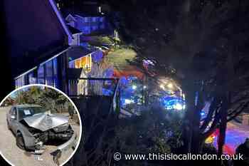 Pictured: Man arrested after Biggin Hill police chase