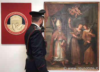 Foligno, ritrovato quadro del XVII secolo trafugato a Modena 22 anni fa - Rgunotizie.it