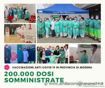 Vaccinazione anti-covid 19 200mila dosi in provincia di Modena - Emilia Romagna News 24