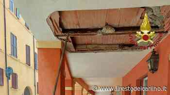 Modena: crollo in via Carteria - il Resto del Carlino