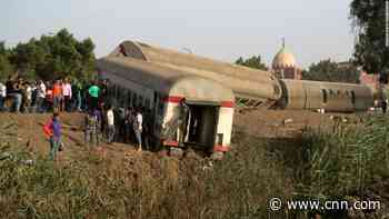 At least 11 killed, 98 injured in Egypt as train derails